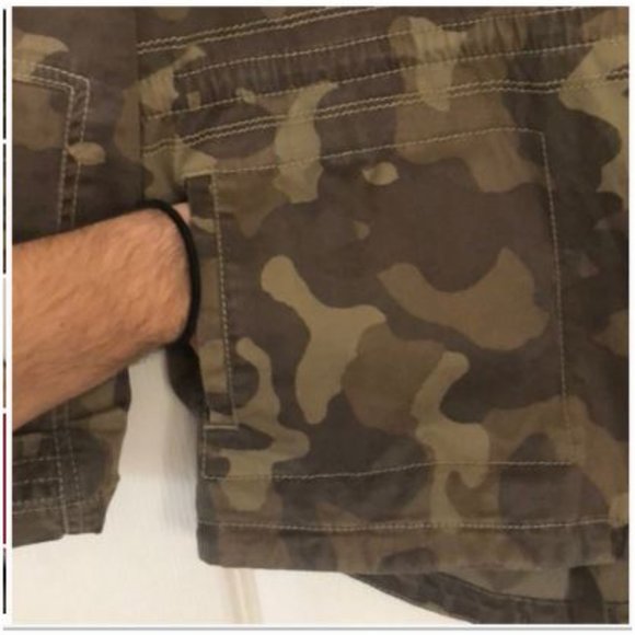 Anthropologie Camo Anorak-Style Jacket - Picture 9 of 12